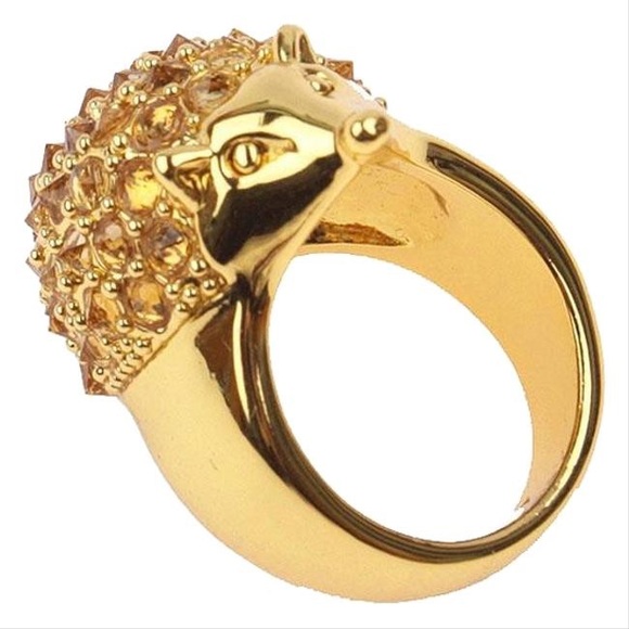 kate spade Jewelry - KATE SPADE Into the Woods Hedgehog Gold Ring